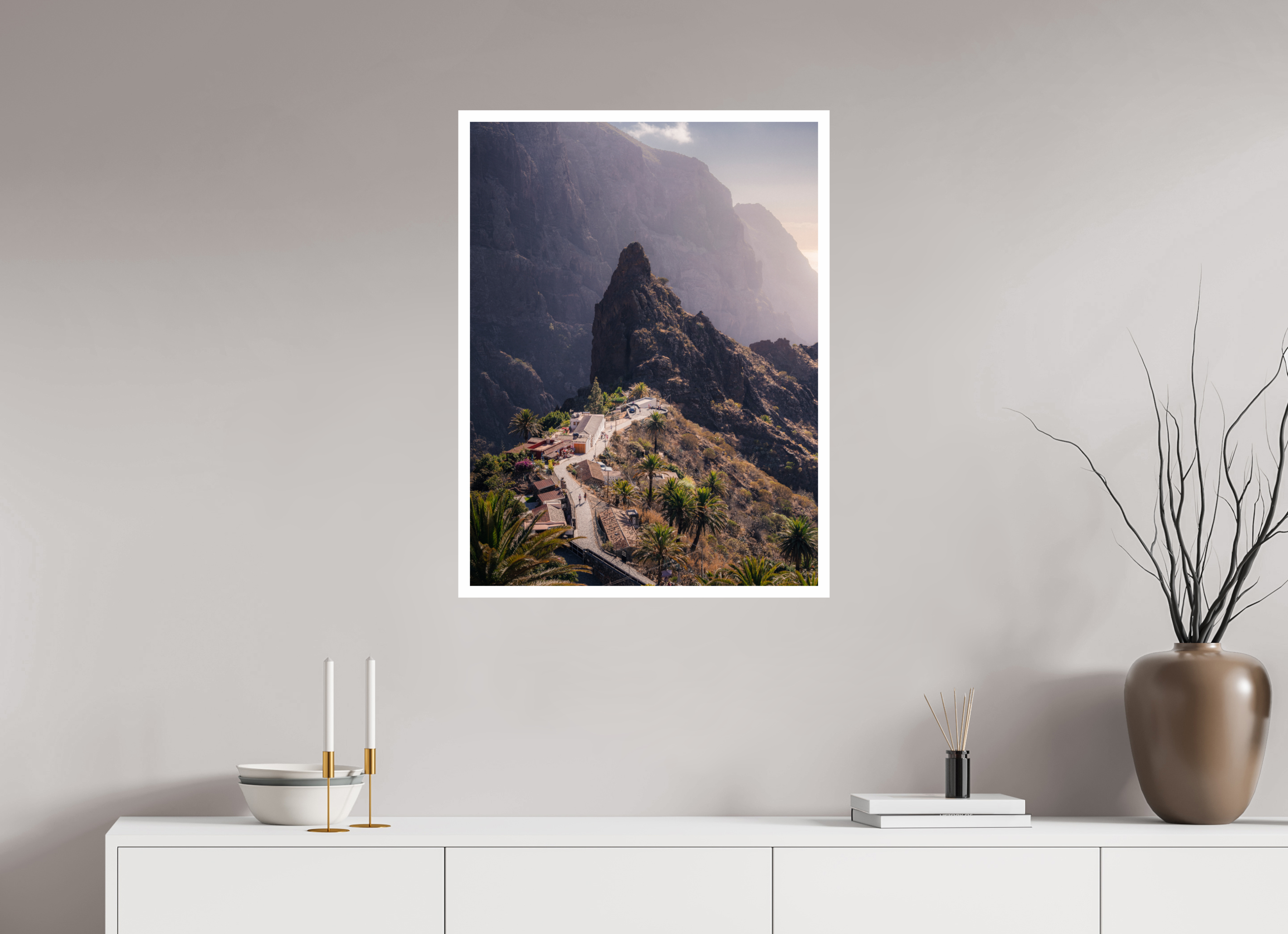 60 x 80 cm, Fine Art Print The Heart of Masca