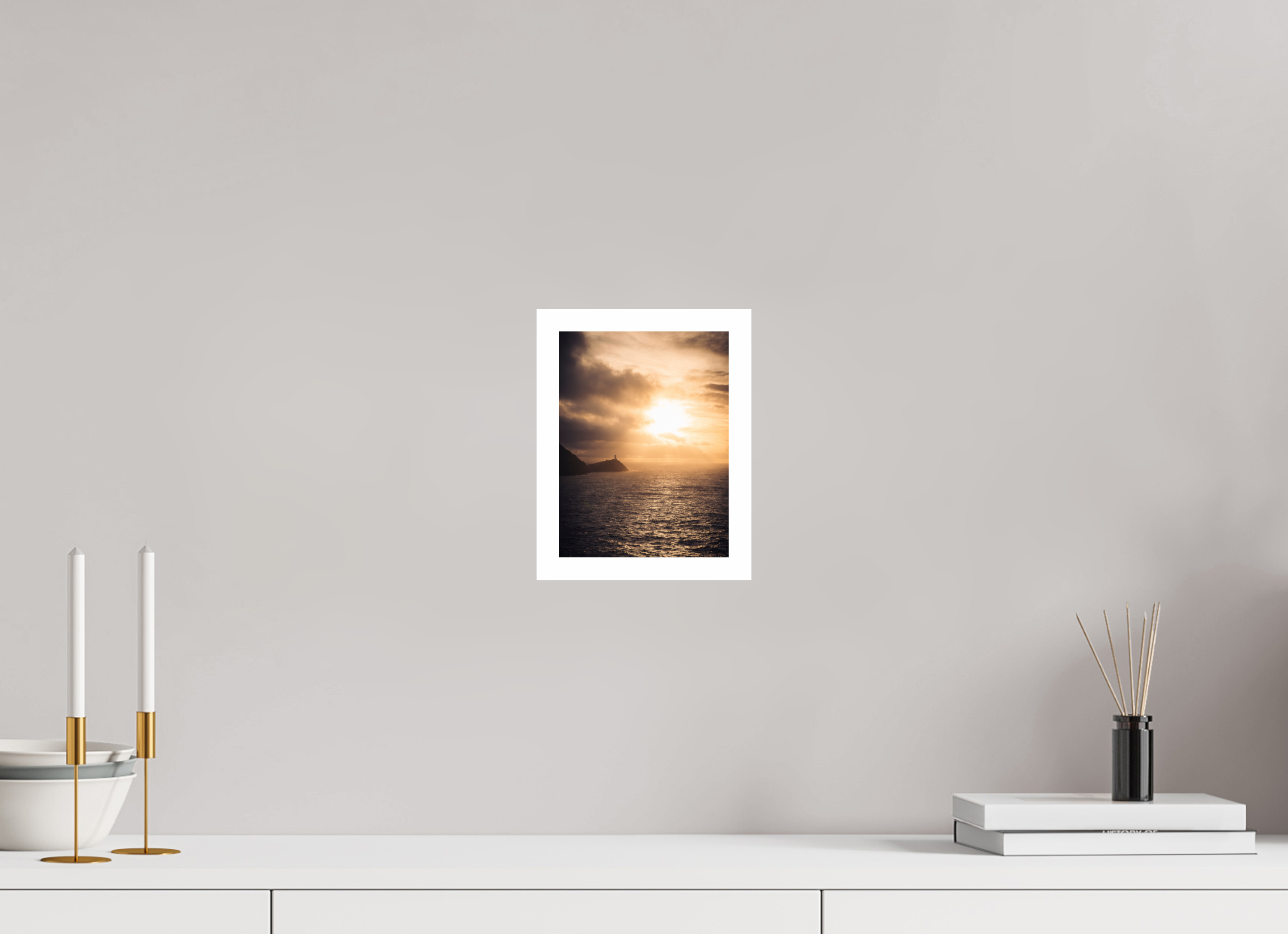 15 x 20 cm, Fine Art Print South Stack at Sunset