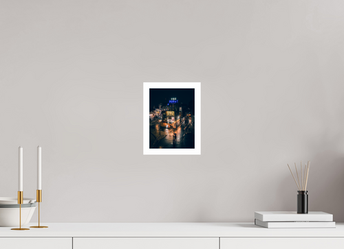 15 x 20 cm, Fine Art Print Couple at Shiinamachi