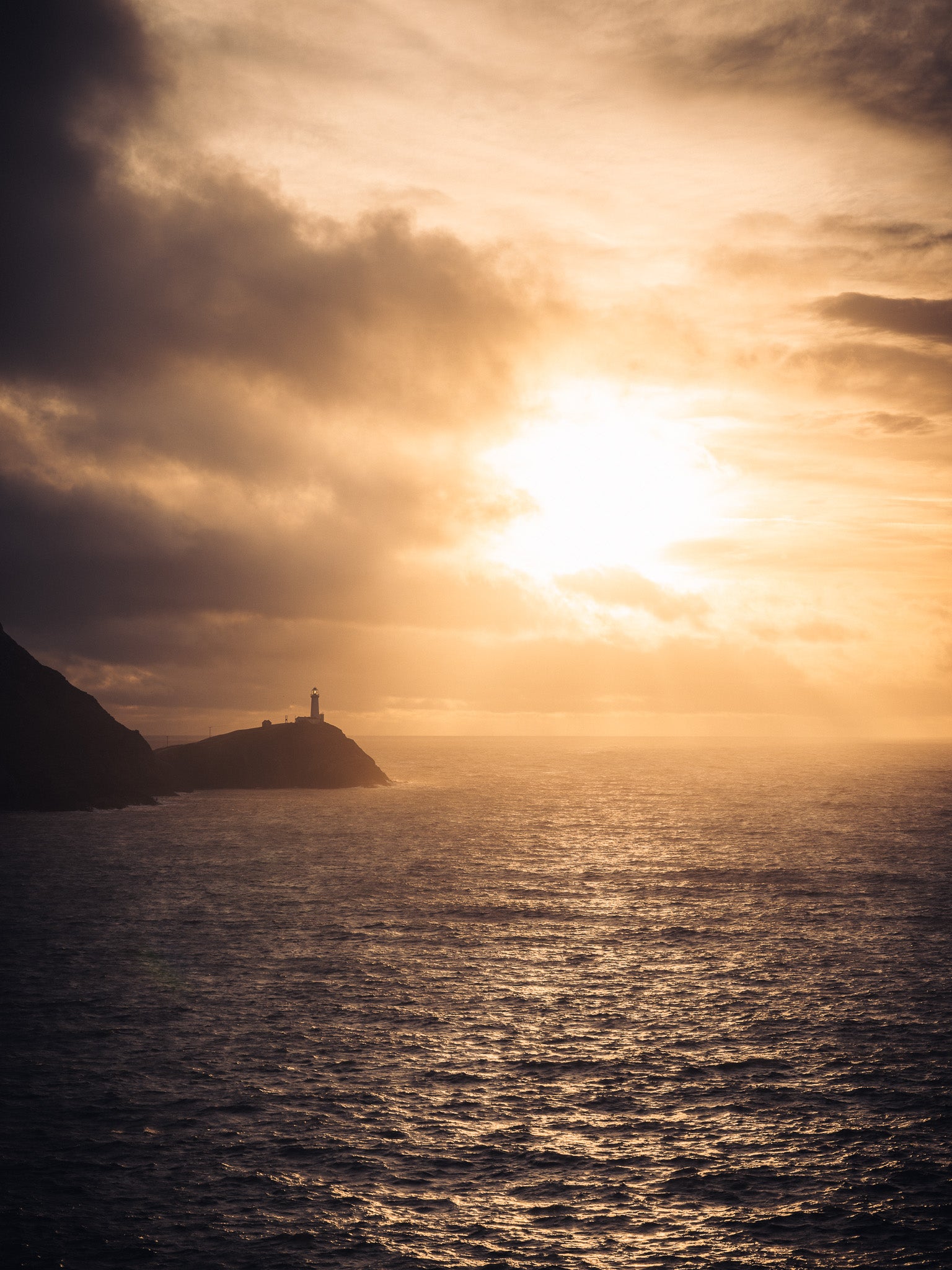 South Stack at Sunset