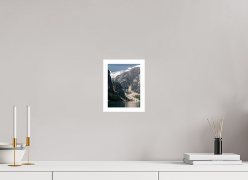 15 x 20 cm, Fine Art Print Lago Di Braies